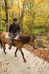 Fall Colors Ride at Mountain Top Resort, Vermont Fall Colors Ride at Mountain Top Resort, Vermont