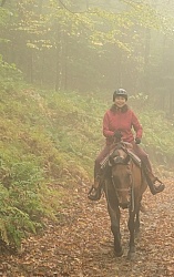 Fall Colors Ride at Mountain Top Resort, Vermont Fall Colors Ride at Mountain Top Resort, Vermont