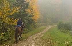 Fall Colors Ride at Mountain Top Resort, Vermont Fall Colors Ride at Mountain Top Resort, Vermont
