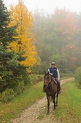 Fall Colors Ride at Mountain Top Resort, Vermont Fall Colors Ride at Mountain Top Resort, Vermont