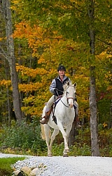 Mountain Top Resort, Vermont Cantering at Mountain Top Inn Vermont