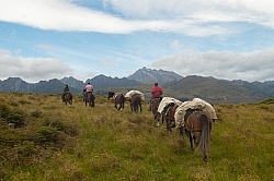 The Ride Out of Dingleburn Station on the Land of the Long White Cloud Ride with Wild Womens Expeditions and Adventure Horse Trekking New Zealand