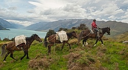 The View From Dingleburn Station on the Land of the Long White Cloud Ride with Wild Womens Expeditions and Adventure Horse Trekking New Zealand