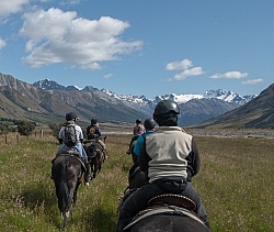 Riding in Ahuriri Conservation Area New Zealand , Wild Women Expeditions with Adventure Horse Trekking New Zealand Riding in Ahuriri Conservation Area New Zealand , Wild Women Expeditions with Adventure Horse Trekking New Zealand