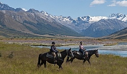 Riding in Ahuriri Conservation Area New Zealand , Wild Women Expeditions with Adventure Horse Trekking New Zealand Riding in Ahuriri Conservation Area New Zealand , Wild Women Expeditions with Adventure Horse Trekking New Zealand