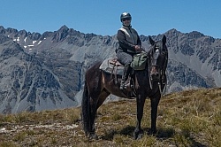 Riding in Ahuriri Conservations Area with Wild Women Expeditions and Adventure Horse Trekking New Zealand