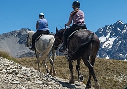 Riding in Ahuriri Conservations Area with Wild Women Expeditions and Adventure Horse Trekking New Zealand