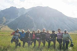 Riding in Ahuriri Conservations Area with Wild Women Expeditions and Adventure Horse Trekking New Zealand