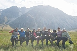 Riding in Ahuriri Conservations Area with Wild Women Expeditions and Adventure Horse Trekking New Zealand