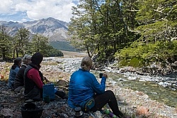 Riding in Ahuriri Conservations Area with Wild Women Expeditions and Adventure Horse Trekking New Zealand