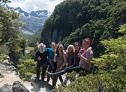 Riding in Ahuriri Conservations Area with Wild Women Expeditions and Adventure Horse Trekking New Zealand