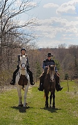 Trail Riding Couple