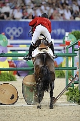 Eric lamaze & Hickstead Eric Lamaze and Hickstead Hong Kong Olympics