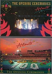 1996 Atlanta Olympic Post Cards