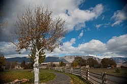 The Hideout Guest Ranch Entrance