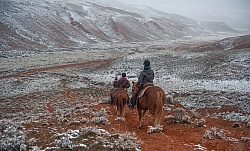 Trail Riding at The Hideout Guest Ranch