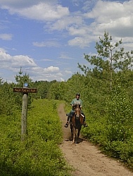 Trail Riding Otter Creek