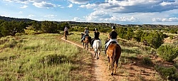 Galisteo Basin Evening Ride Enchantment Equitreks