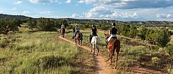 Galisteo Basin Evening Ride Enchantment Equitreks