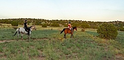 Galisteo Basin Evening Ride Enchantment Equitreks