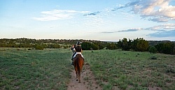 Galisteo Basin Evening Ride Enchantment Equitreks