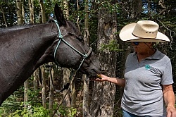 Watermelon Snack at Lunch on the Trail