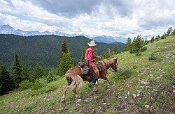 On the Trails - Lost Trail Ride - Anchor D