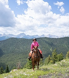 On the Trails - Lost Trail Ride - Anchor D