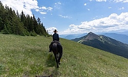 On the Trails - Lost Trail Ride - Anchor D