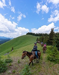 On the Trails - Lost Trail Ride - Anchor D