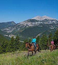 On The Trails - Lost Trail Ride - Anchor D