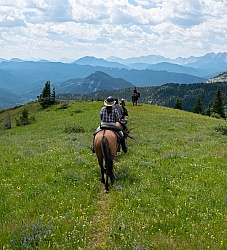 On The Trails - Lost Trail Ride - Anchor D