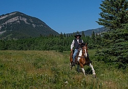 Galloping on The Lost Trail Ride