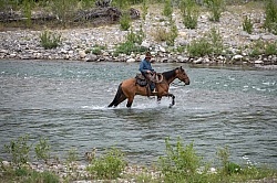 River Crossing - Lost Trail Ride - Anchor D