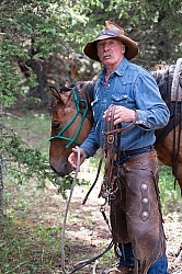 Dewey on te Anchor D Lost Trail Ride
