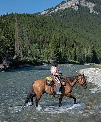 River Crossing - The Lost Trail Ride - Anchor D