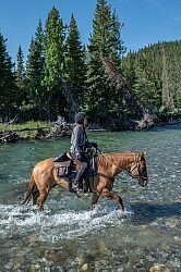 River Crossing - The Lost Trail Ride - Anchor D