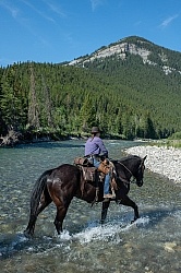 River Crossing - The Lost Trail Ride - Anchor D