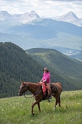 On the Trail with Anchor D Lost Trail Ride