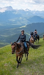 On the Trail with Anchor D Lost Trail Ride