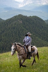 On the Trail with Anchor D Lost Trail Ride