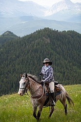 On the Trail with Anchor D Lost Trail Ride