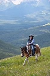 On the Trail with Anchor D Lost Trail Ride