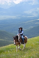 On the Trail with Anchor D Lost Trail Ride