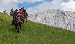 On the Trail with Anchor D Lost Trail Ride