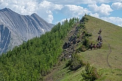 On the Trail with Anchor D Lost Trail Ride