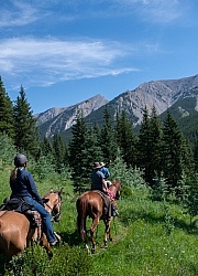 On the Trail with Anchor D Lost Trail Ride