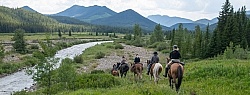 On the Trails - Lost Trail Ride - Anchor D