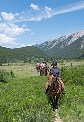 On the Trails - Lost Trail Ride - Anchor D