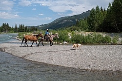 River Crossing - Lost Trail Ride - Anchor D